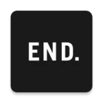 end. android application logo